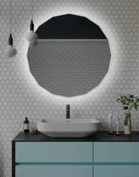Badspiegel Simple OBERON LED